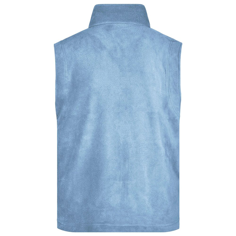James & Nicholson Pánska fleecová vesta JN045 - Kráľovská modrá | XL