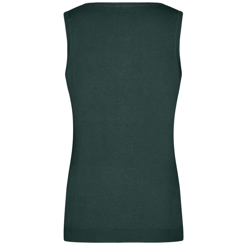 James & Nicholson Dámský svetr bez rukávů JN656 - Zelená | S