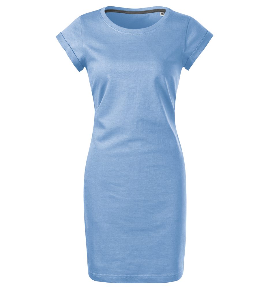 MALFINI Dámske šaty Freedom - Nebesky modrá | S