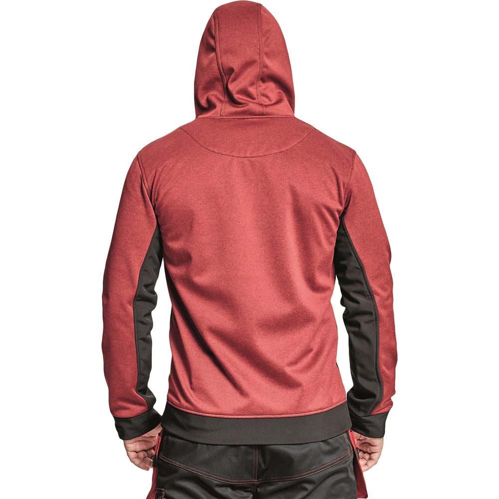 Cerva Pánská softshellová bunda HUYER - Červená | XS