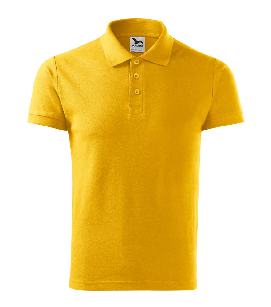 MALFINI (Adler) Pánská polokošile Cotton - Žlutá | XL