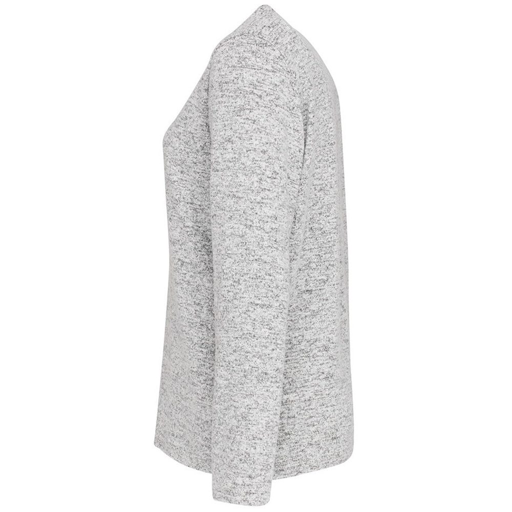 Stedman Dámsky sveter s dlhým rukávom - Svetlošedý melír | XL