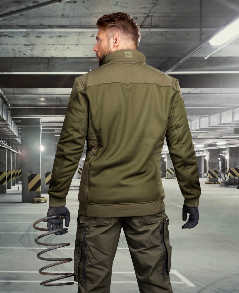 Ardon Pánska zimná bunda bomber HYBRID - Khaki | L