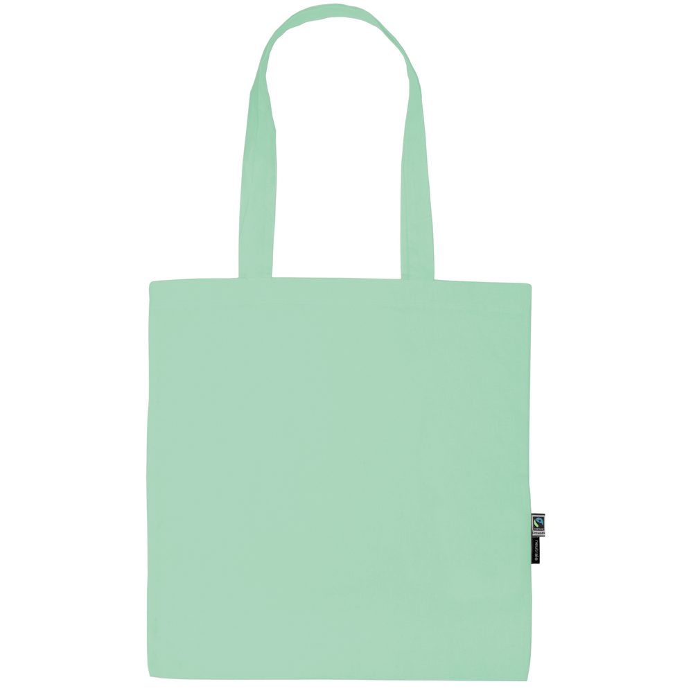 Neutral Nákupní taška přes rameno z organické Fairtrade bavlny - Dusty mint
