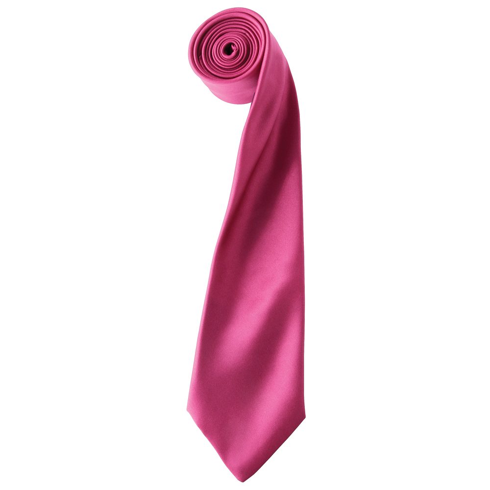 E-shop Premier Workwear Saténová kravata # Hot pink
