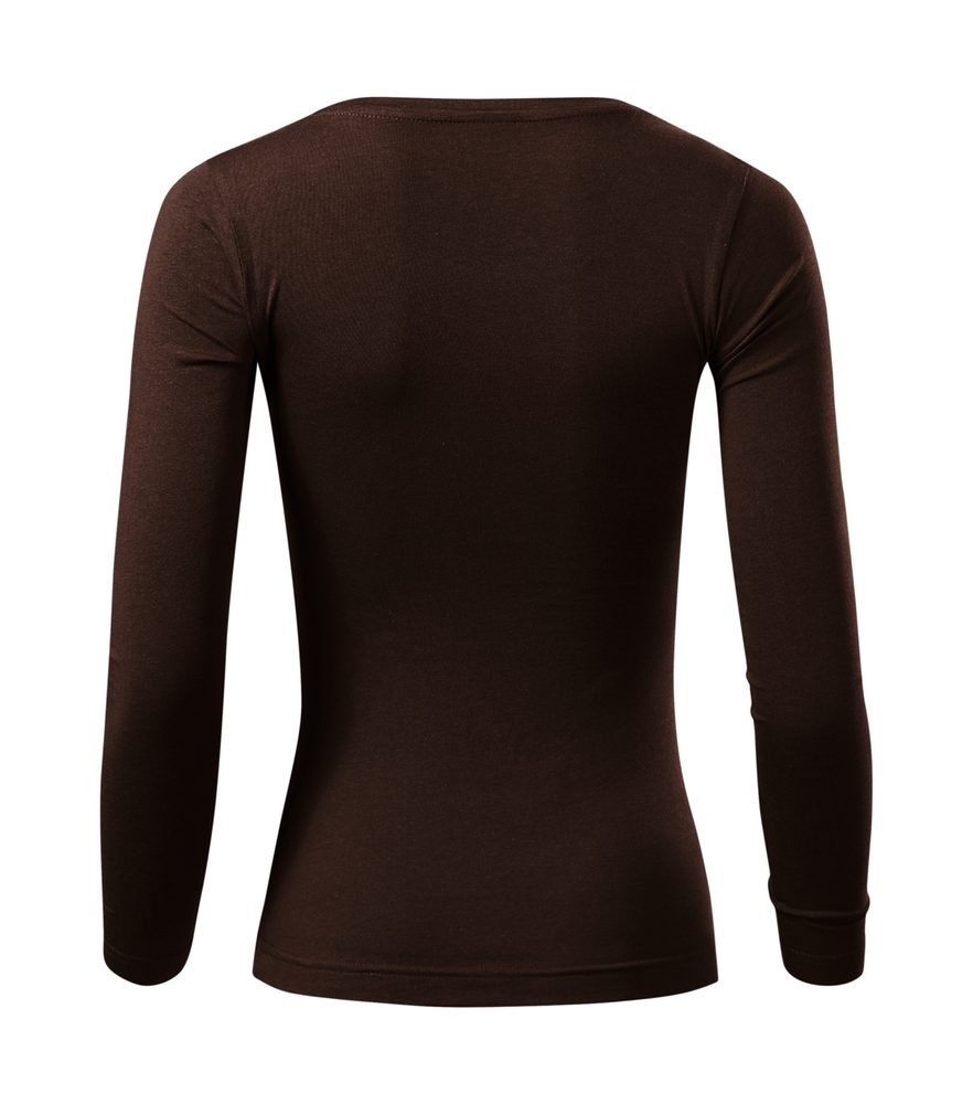 MALFINI Dámske tričko s dlhým rukávom Fit-T Long Sleeve - Malinová | XS