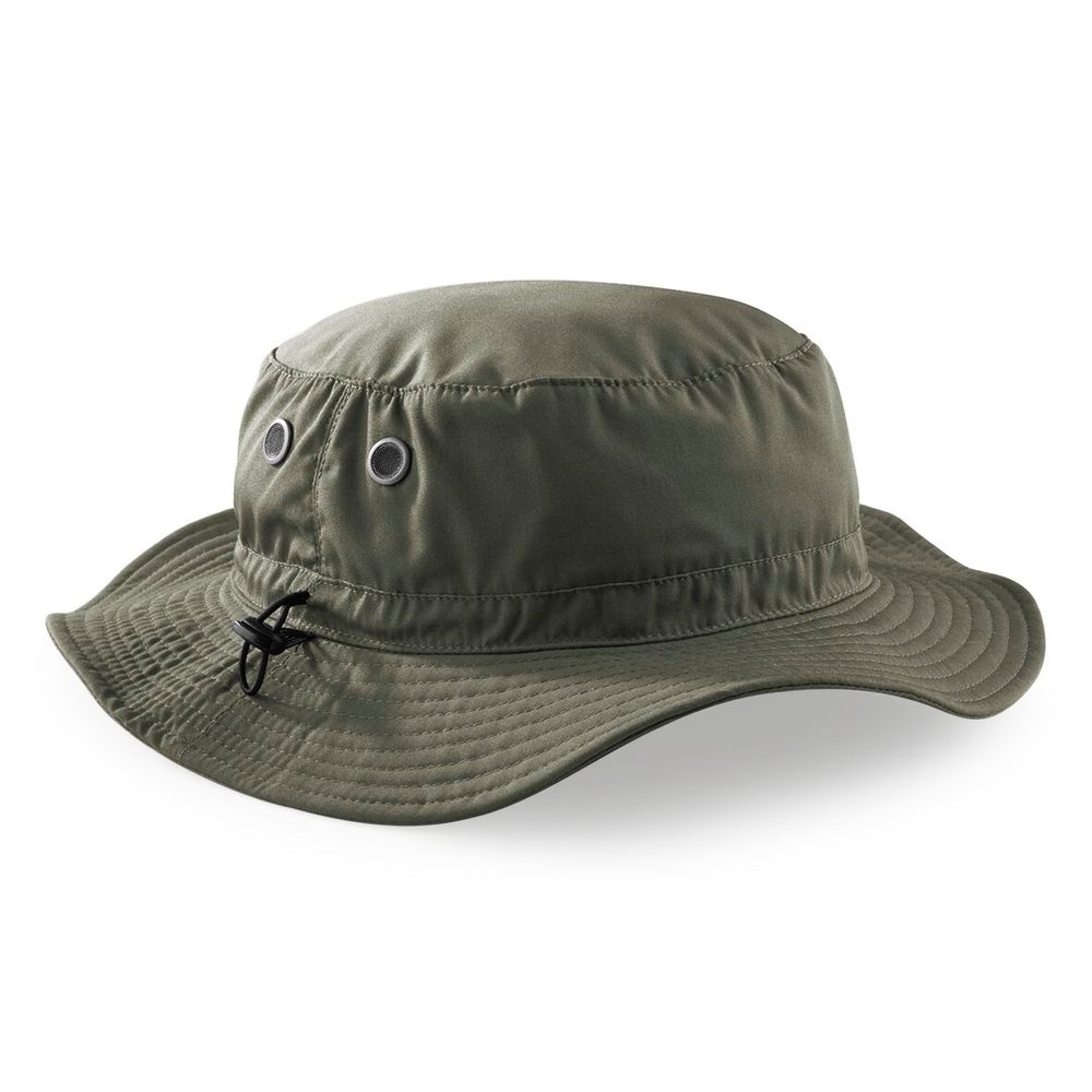 Levně Beechfield Cargo Bucket Hat - Olivová