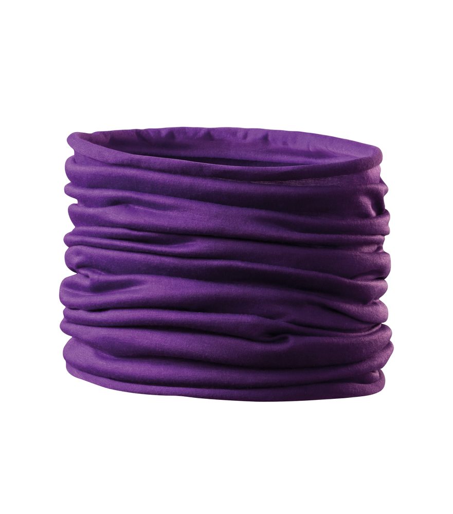 MALFINI Multifunkční šátek Twister - Fialová | uni