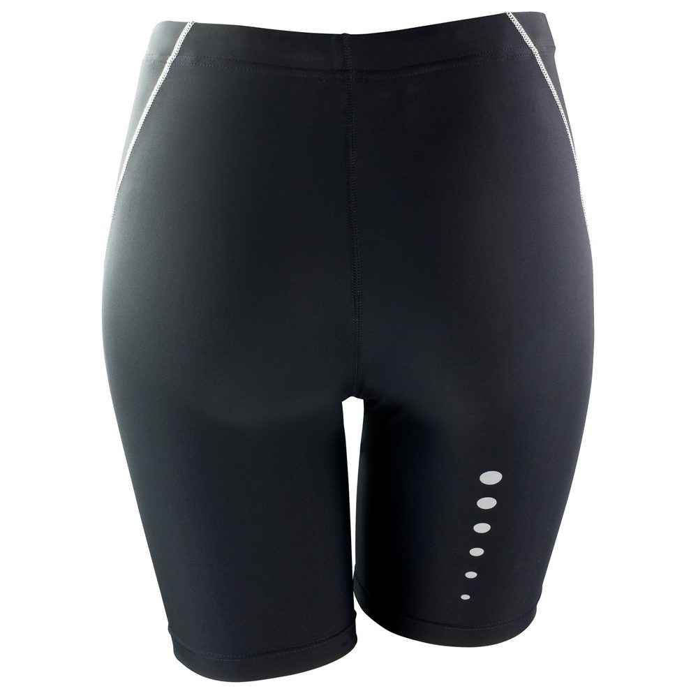 SPIRO Dámske športové šortky BodyFit - Čierna | XS/S