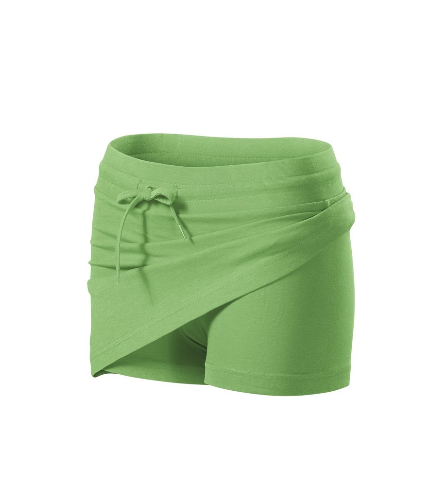 MALFINI Dámská sukně Two in one - Trávově zelená | XL