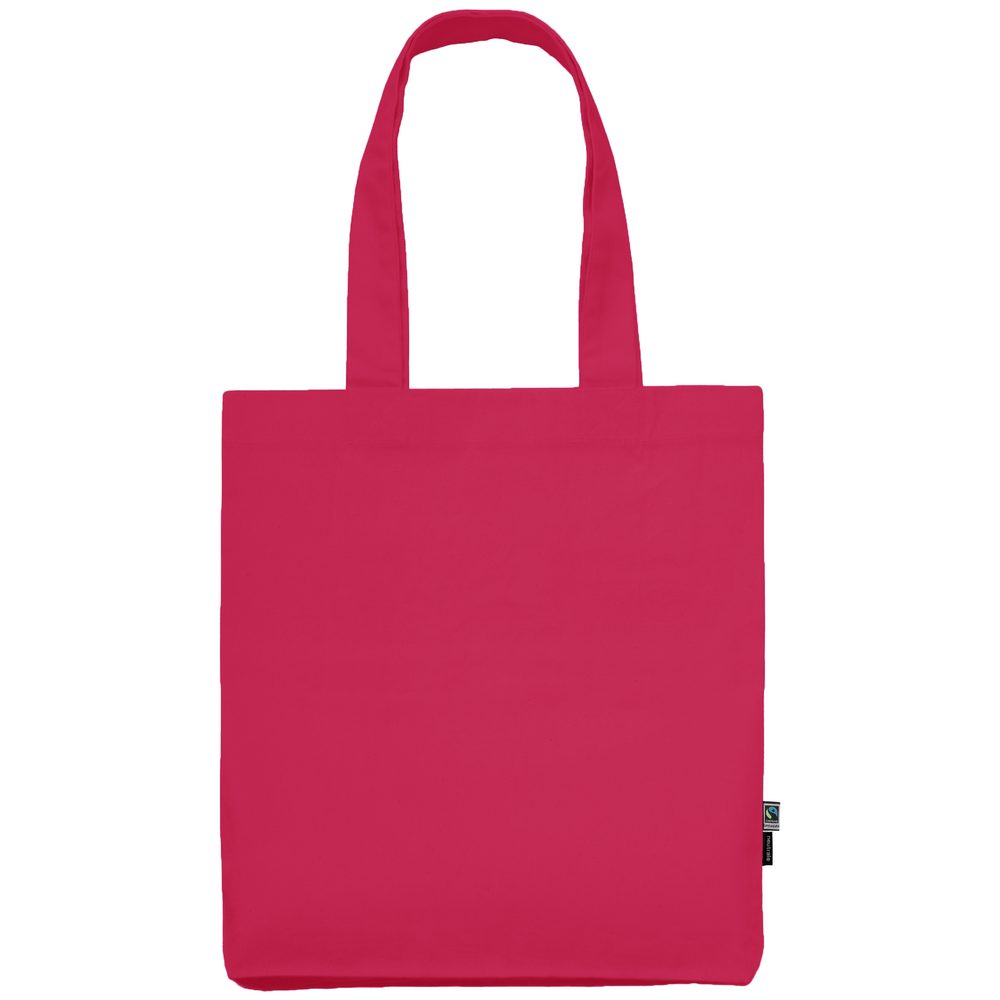 Neutral Látková nákupní taška z organické Fairtrade bavlny - Růžová