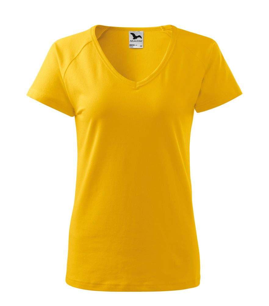 MALFINI Dámske tričko Dream - Žltá | S