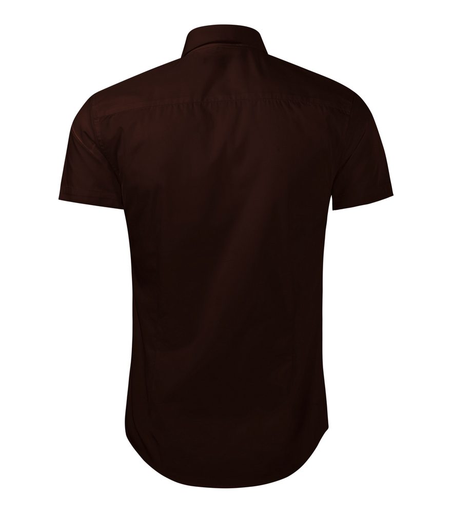MALFINI Pánska košeľa s krátkym rukávom Flash - Čierna | XXL