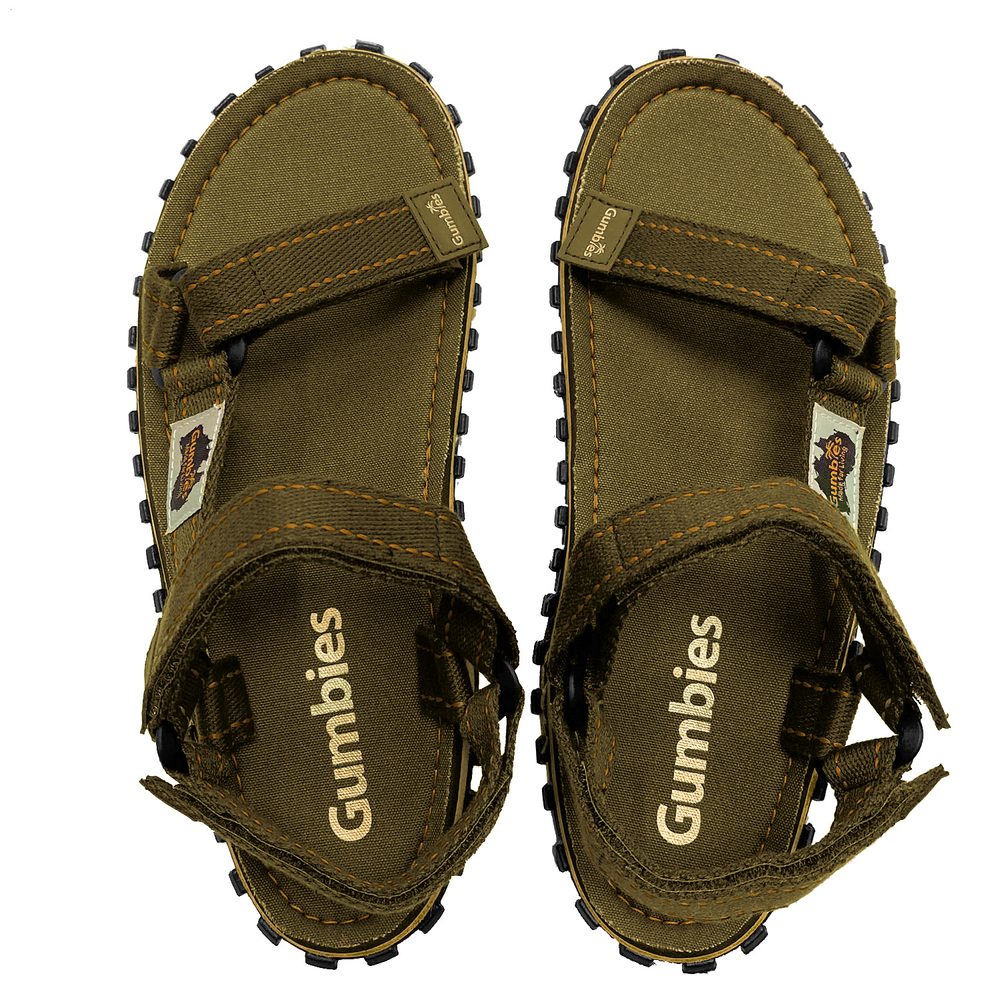 Gumbies Sandály Gumbies Tracker - Khaki | 40