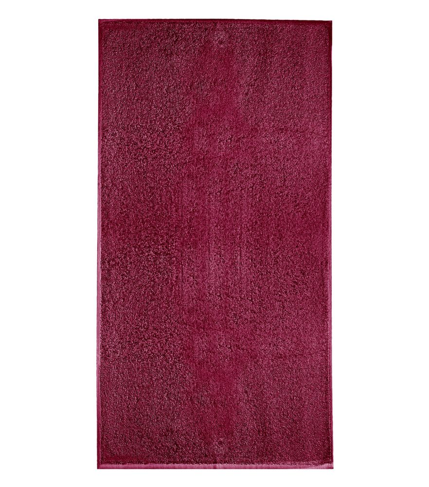 MALFINI Ručník bez bordury Terry Towel - Marlboro červená | 50 x 100 cm