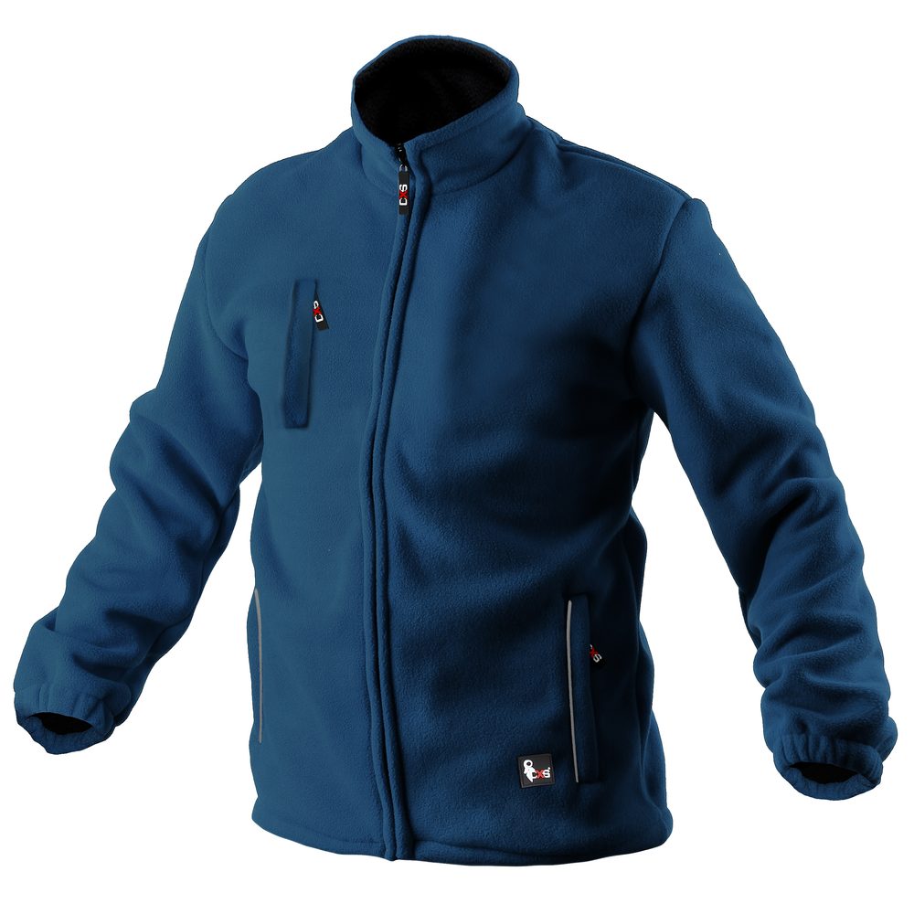 Canis (CXS) Pánska fleecová bunda OTTAWA - Modrá | XXXL