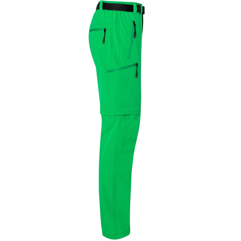 James & Nicholson Dámske outdoorové nohavice s odopínateľnými nohavicami JN1201 - Čierna | XS