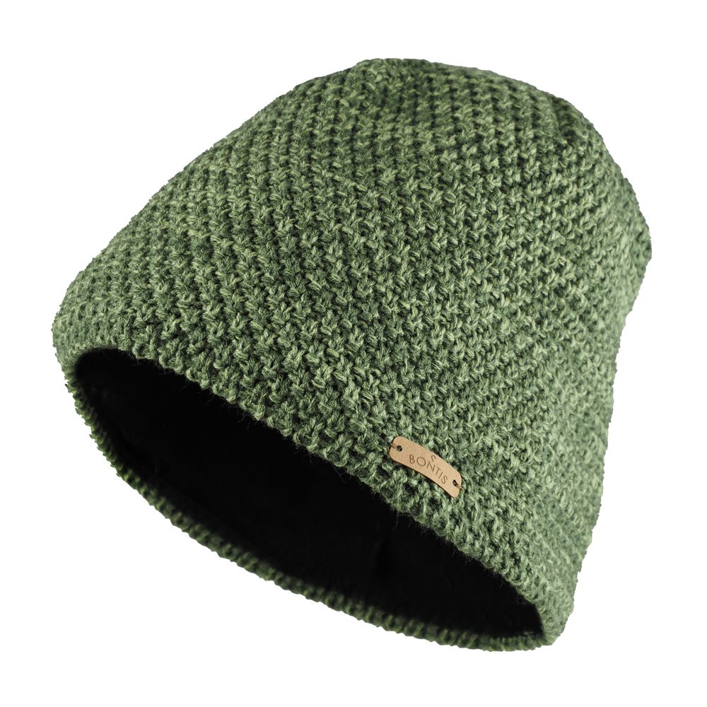 E-shop Bontis Melírovaná pánska pletená zimná čiapka # Olivový melír # uni