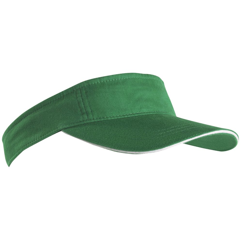 Myrtle Beach Šilt Sunvisor MB6123 - Biela / tmavomodrá | uni