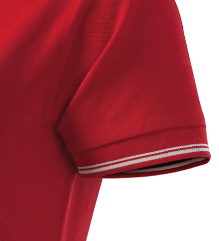 MALFINI Pique dámska polokošeľa Perfection plain - Jasno červená | XL