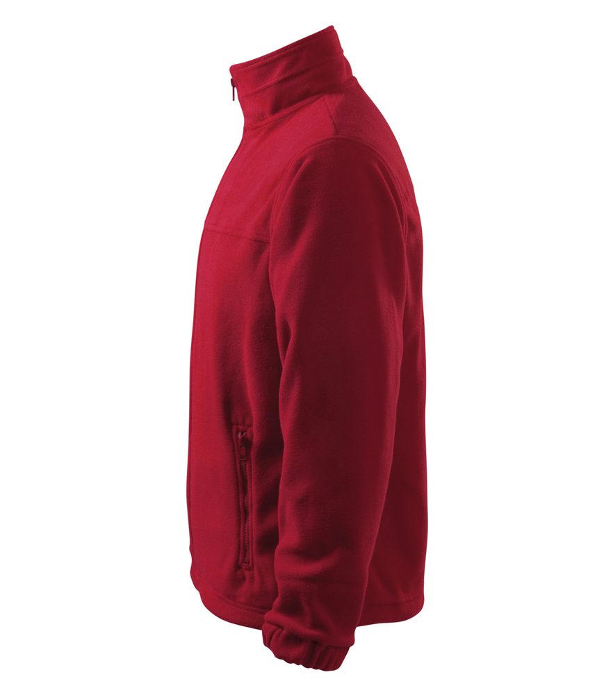 MALFINI Pánská fleecová mikina Jacket - Červená | M