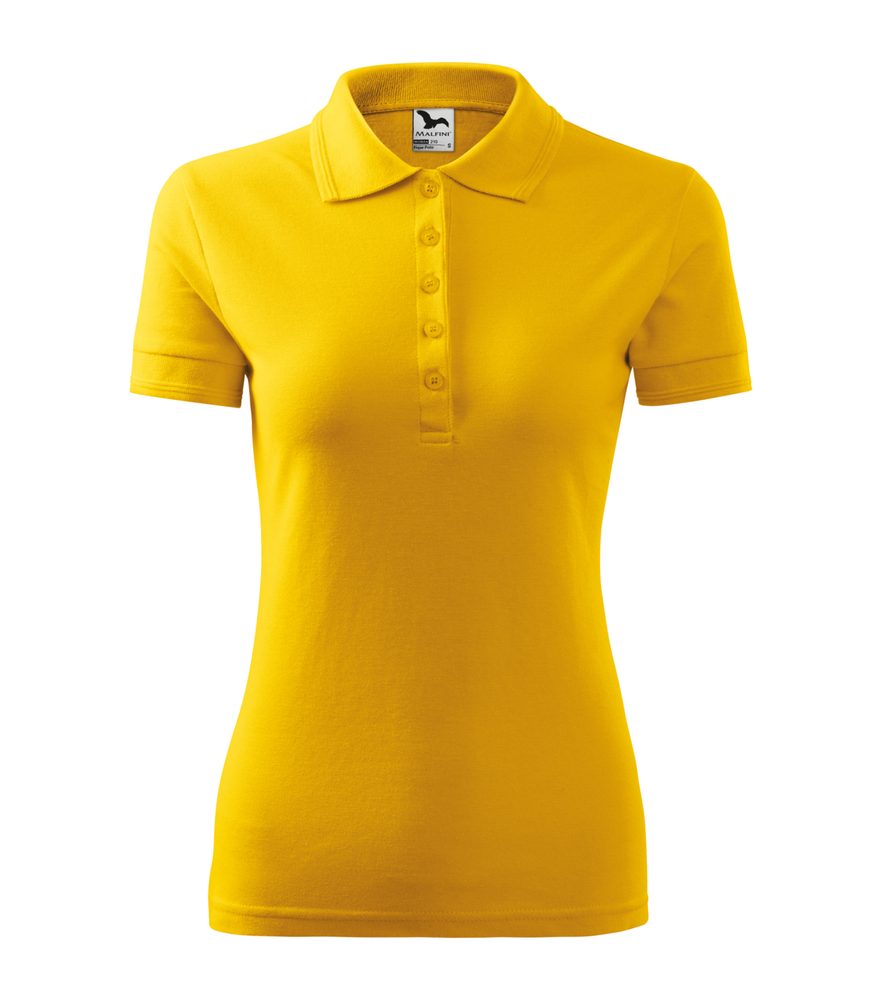 MALFINI Dámská polokošile Pique Polo - Žlutá | XS