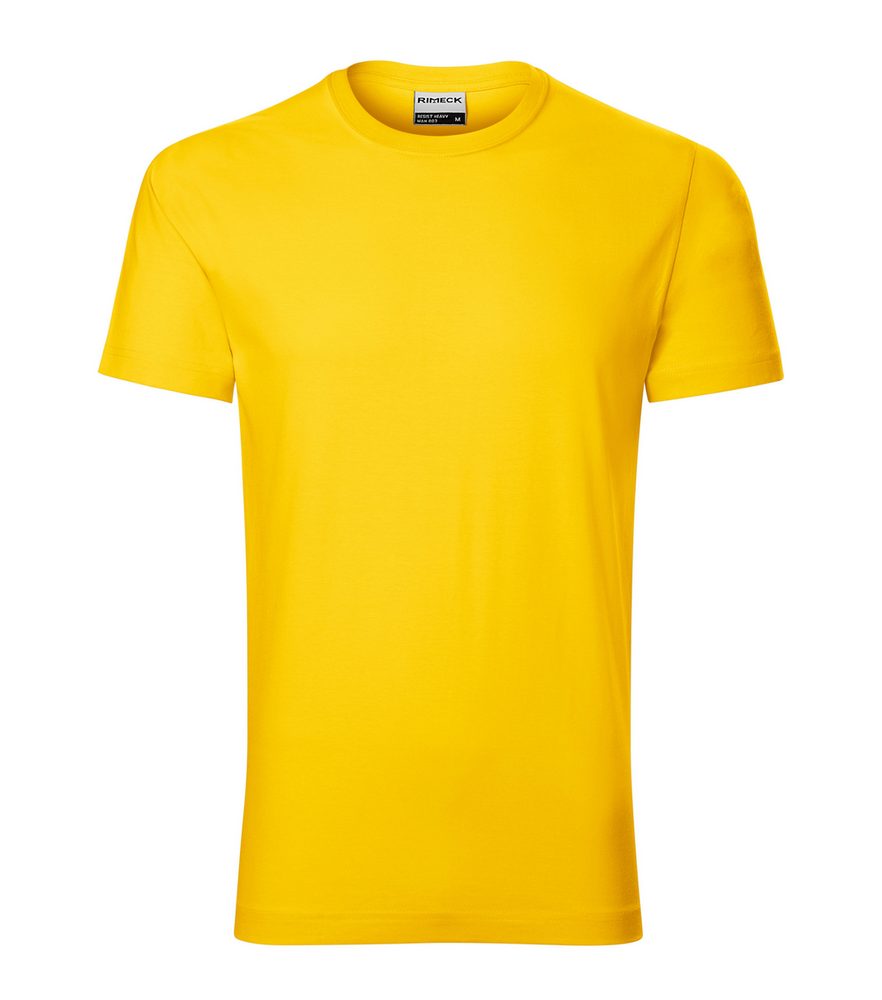 MALFINI Pánske tričko Resist heavy - Žltá | XL