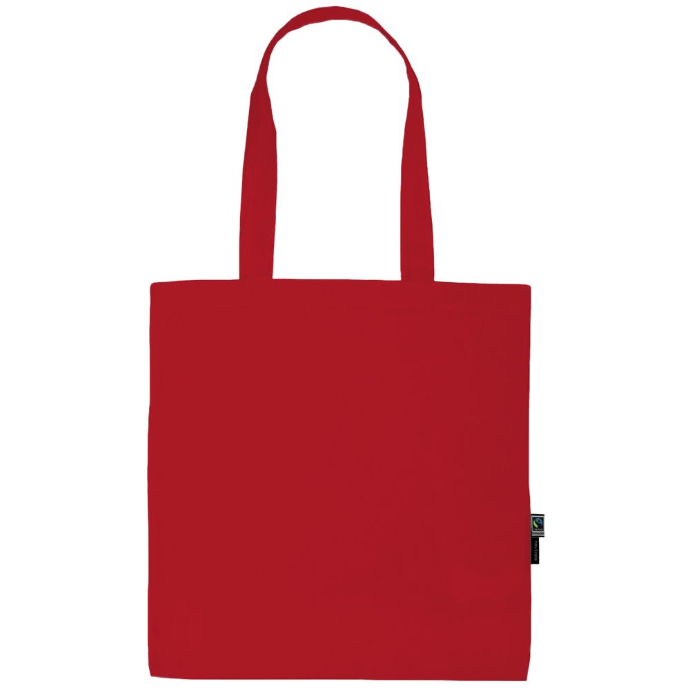E-shop Neutral Nákupná taška cez rameno z organickej Fairtrade bavlny # Červená