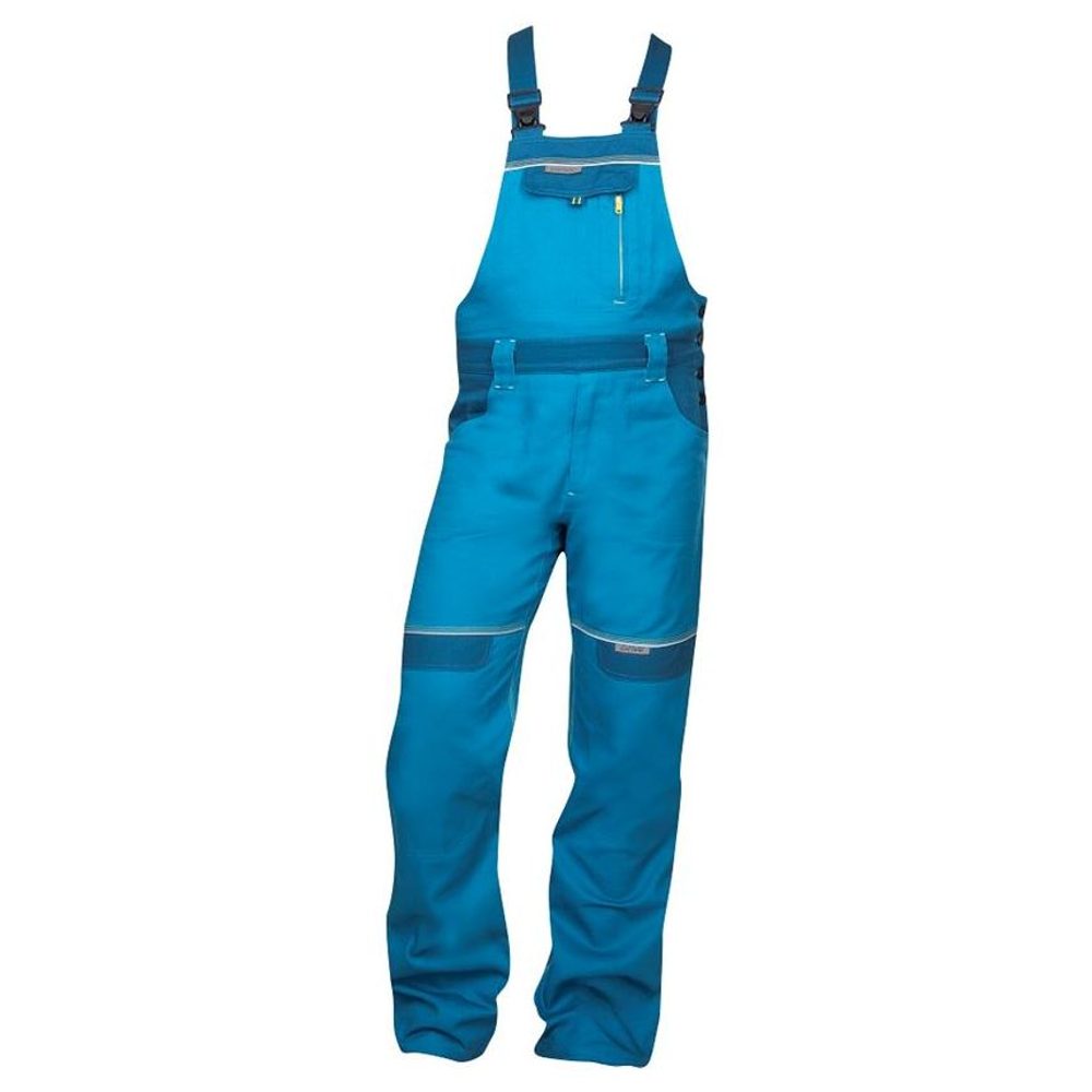 Ardon Montérkové kalhoty s laclem COOL TREND zkrácené - Středně modrá | XL