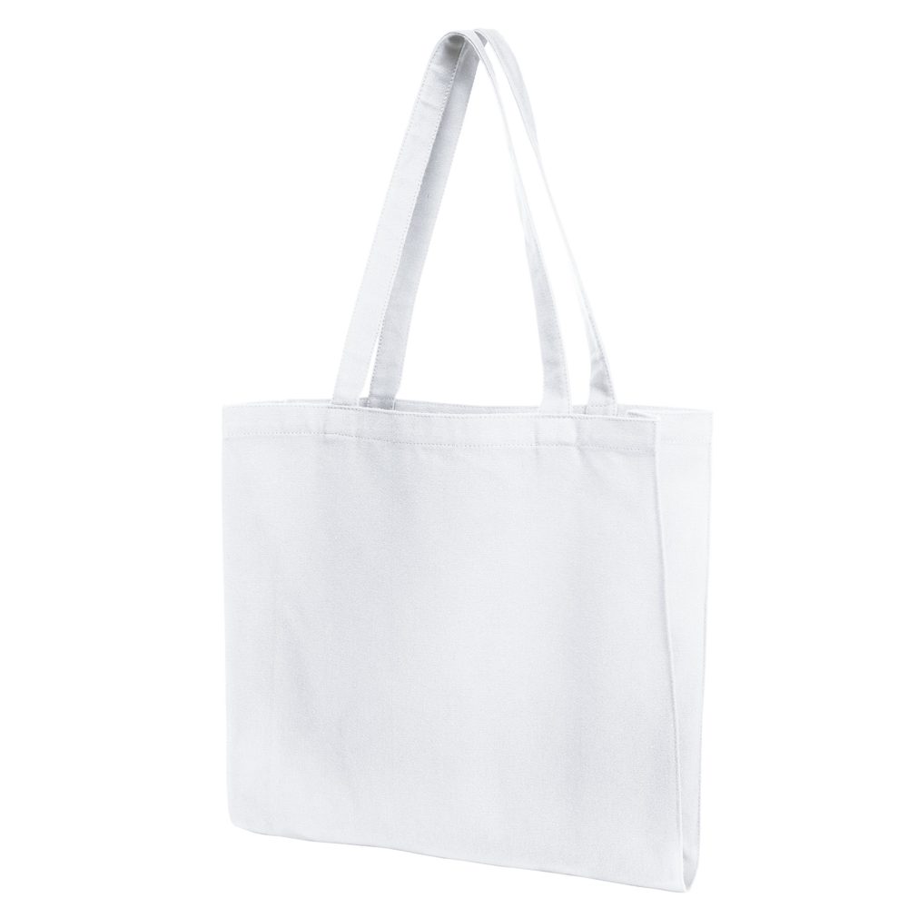 E-shop Halfar Bavlnená nákupná taška MALL # Biela