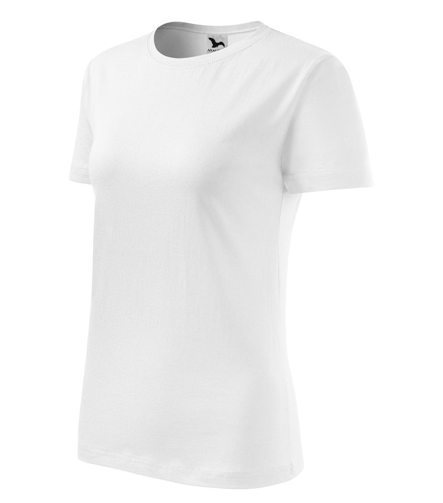 MALFINI Dámske tričko Classic New - Biela | XS
