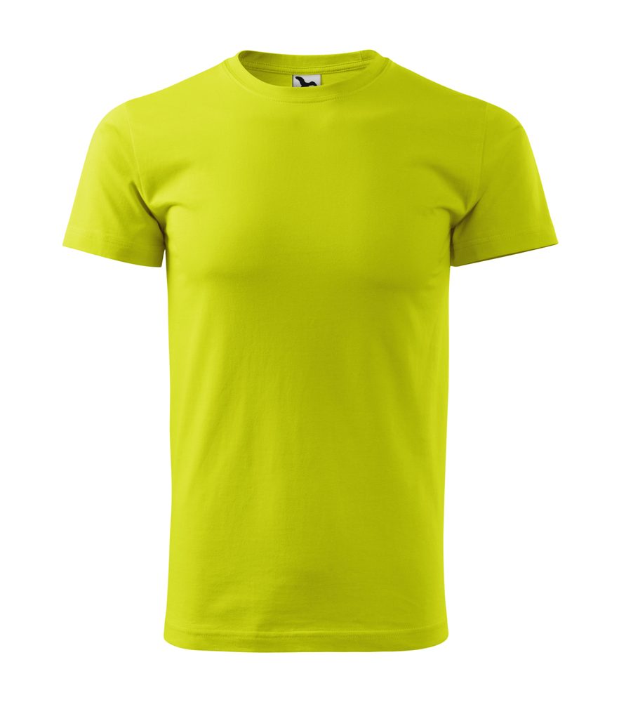 MALFINI (Adler) Pánske tričko Basic - Limetková | XXXXL