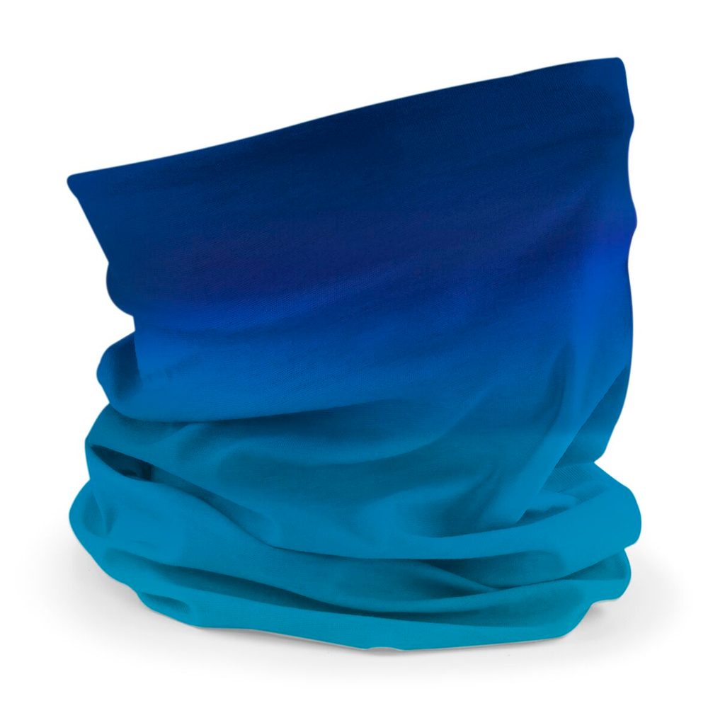 Levně Beechfield Multifunkční šátek Morf Ombré - Karibská modrá