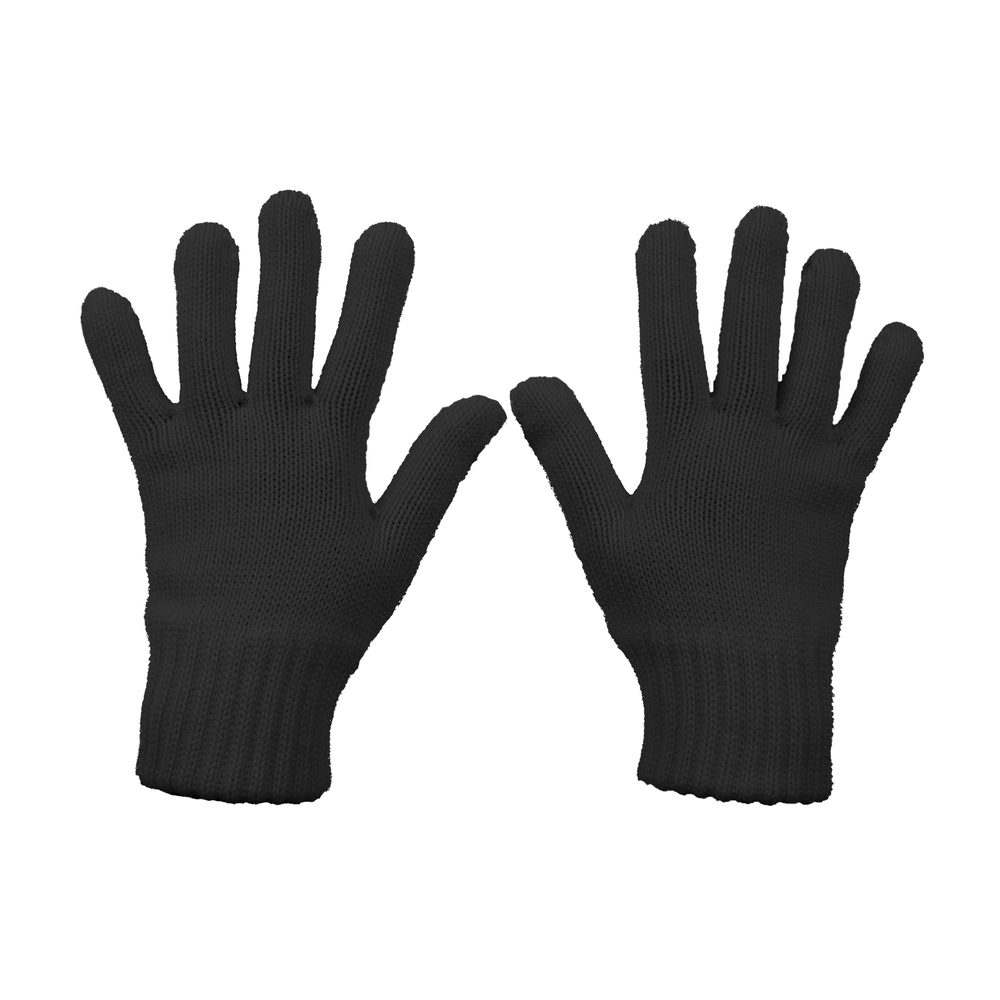 Levně Bontis Dámské pletené zimní rukavice - Černá