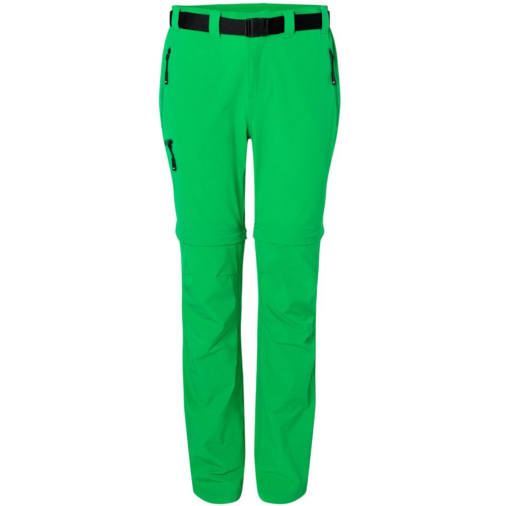 James & Nicholson Dámské outdoorové kalhoty s odepínacími nohavicemi JN1201 - Kapradinová | L