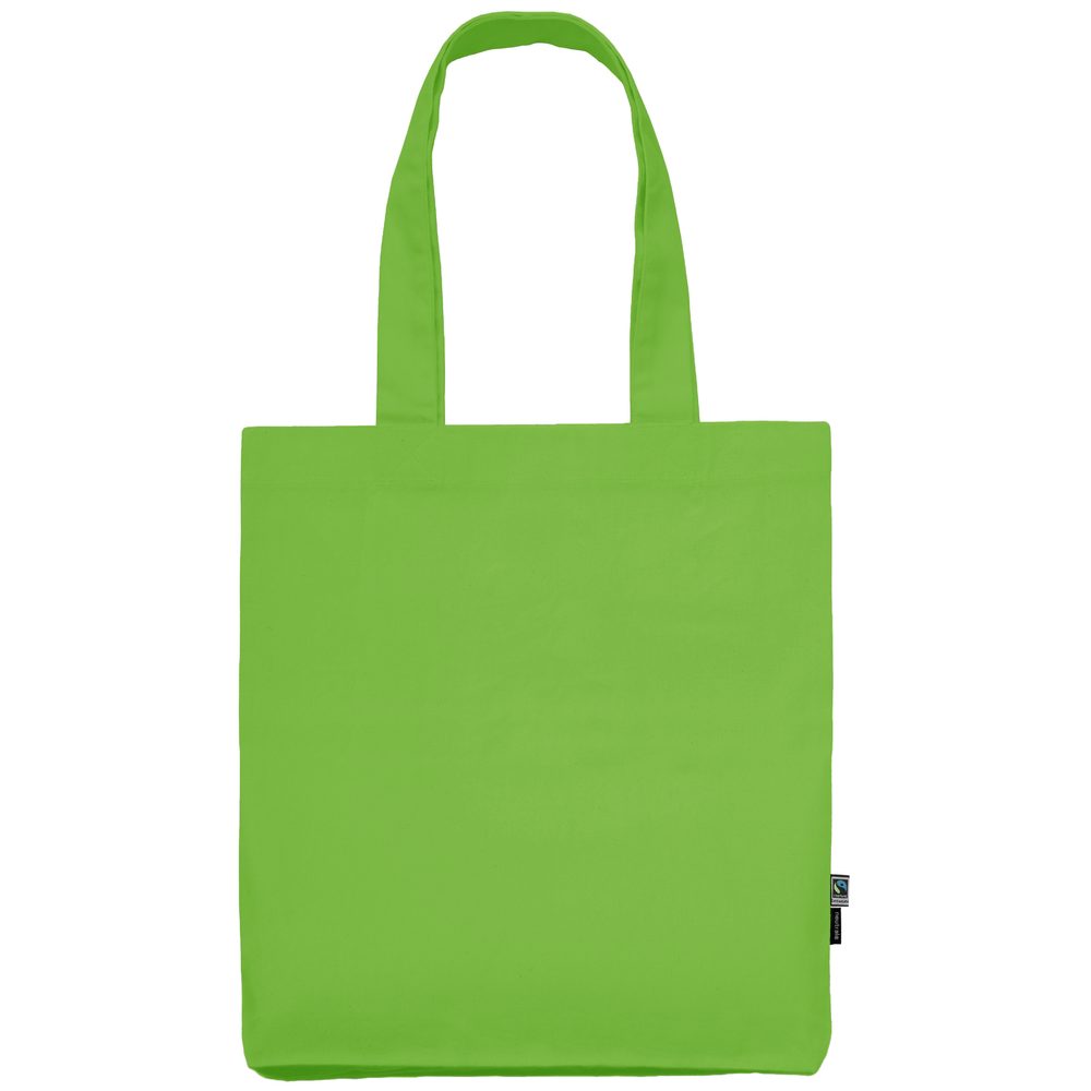 Neutral Látková nákupní taška z organické Fairtrade bavlny - Limetková