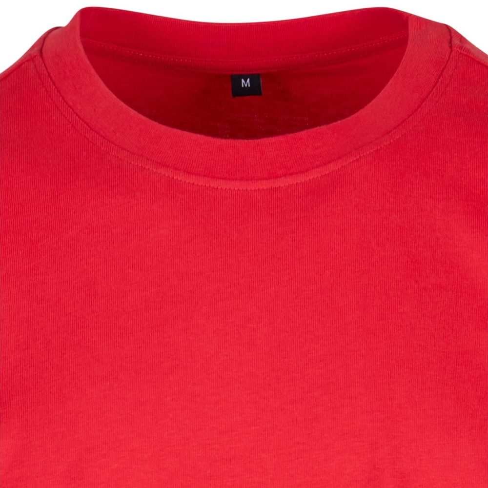 Build Your Brand Pánské tričko Heavy Oversize Tee - Starorůžová | XL