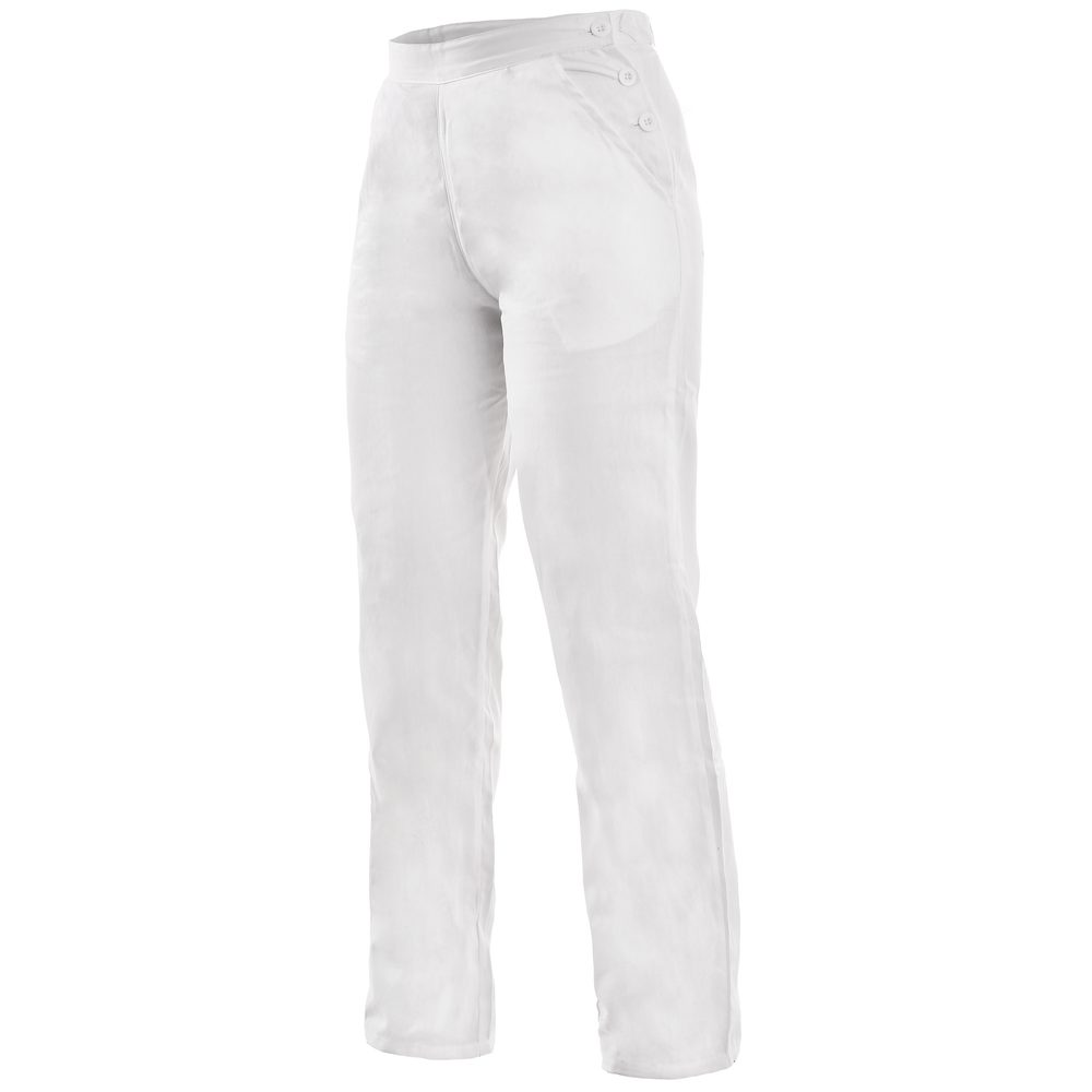 Canis Dámské bílé pracovní kalhoty DARJA 190 - 60