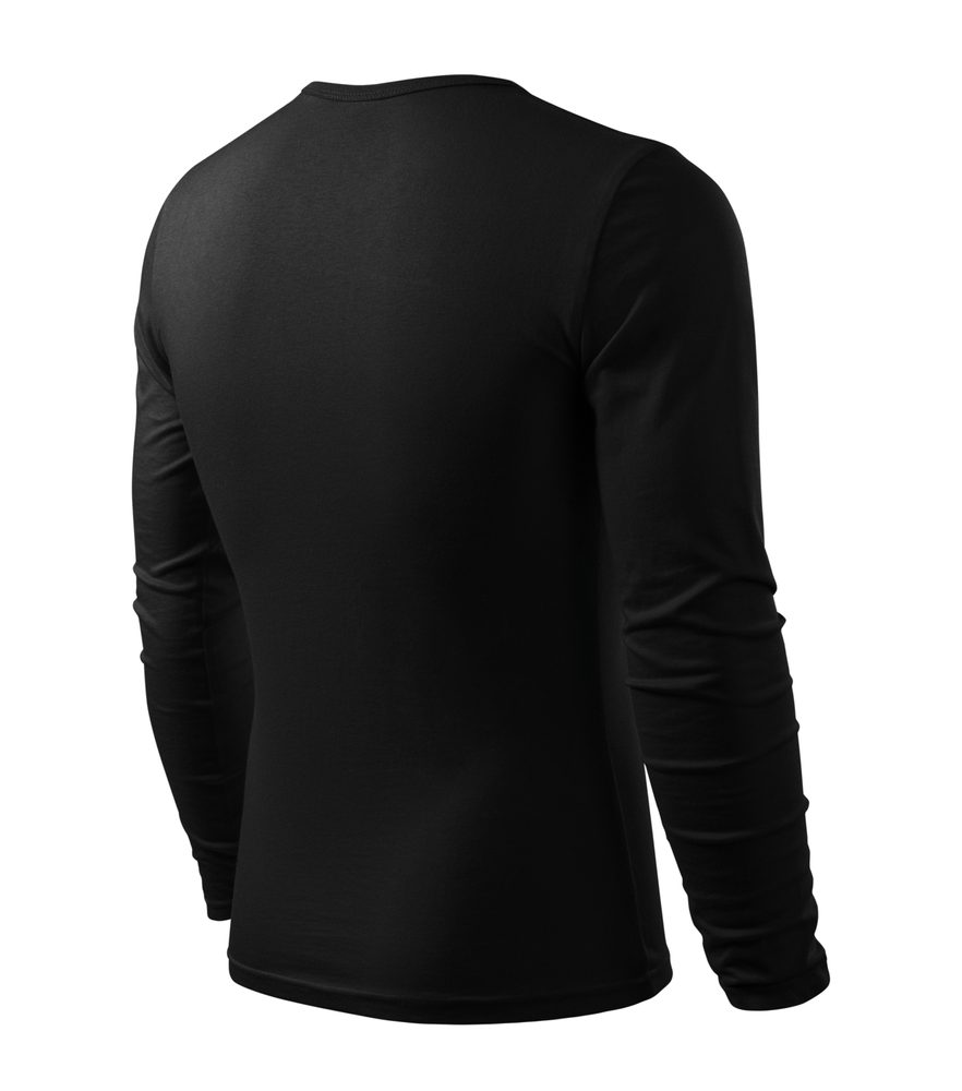 MALFINI Pánské tričko s dlouhým rukávem Fit-T Long Sleeve - Kávová | XL