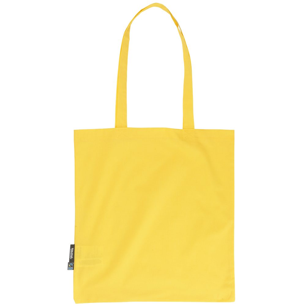 Levně Neutral Nákupní taška přes rameno z organické Fairtrade bavlny - Žlutá