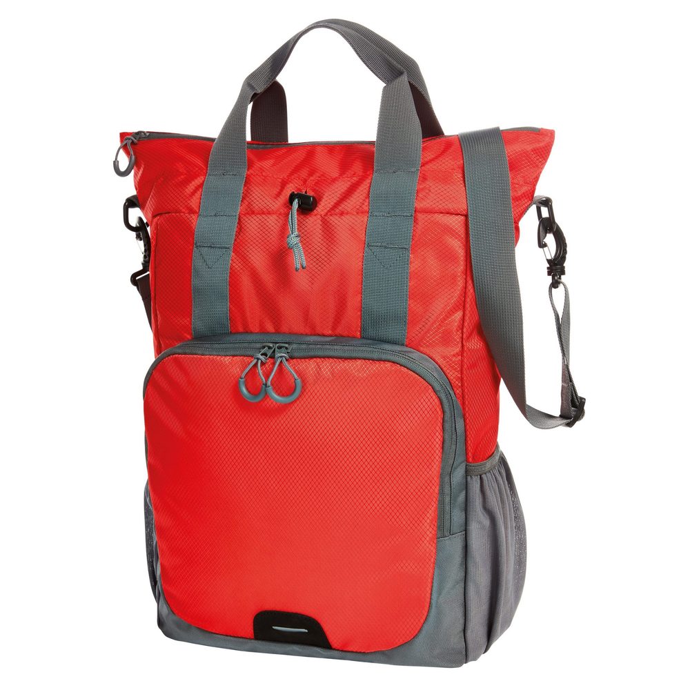 E-shop Halfar Viacúčelový batoh a taška 2v1 # Červená