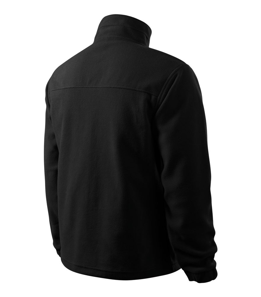 MALFINI Pánská fleecová mikina Jacket - Černá | XXXXL