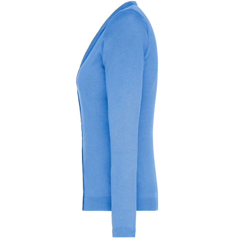 James & Nicholson Dámsky bavlnený sveter JN660 - Kráľovská modrá | XL