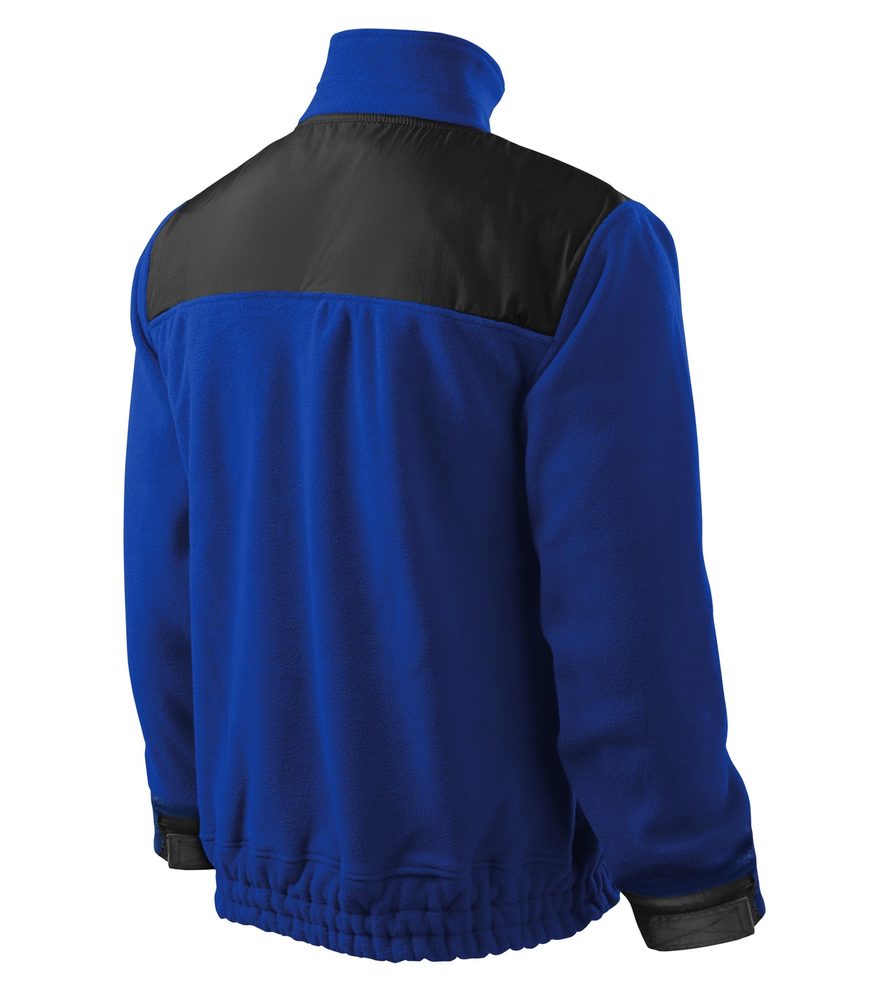MALFINI Fleecová mikina Jacket Hi-Q - Námornícka modrá | M