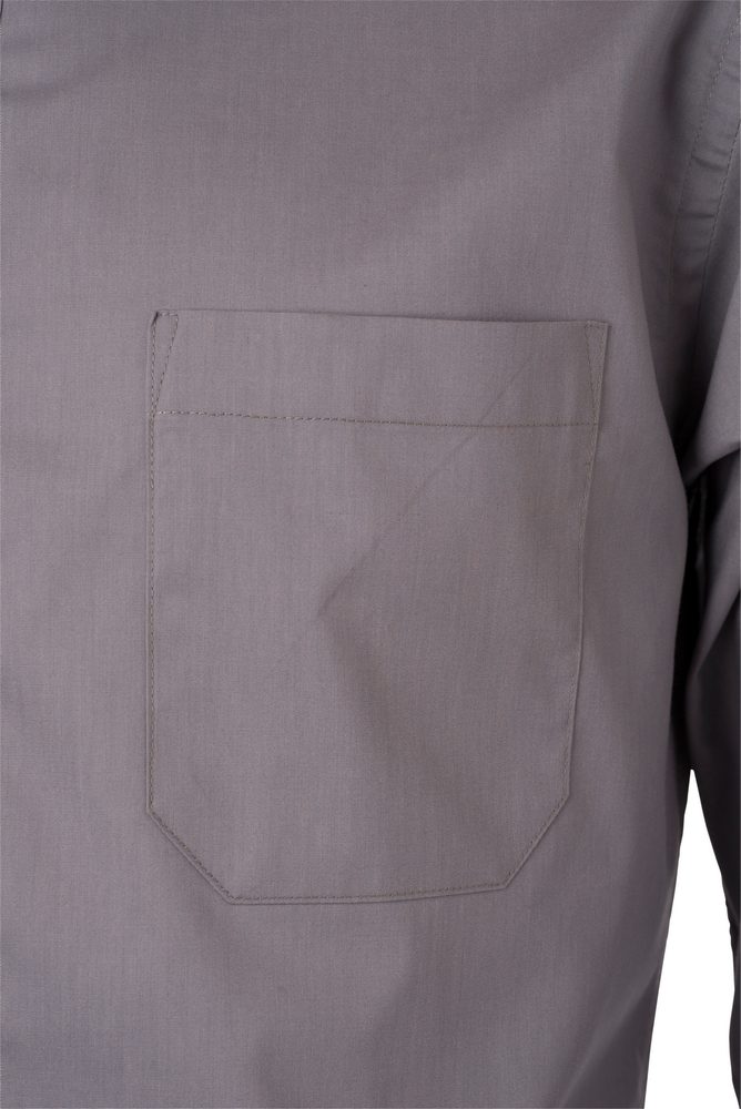 James & Nicholson Pánská košile s dlouhým rukávem JN678 - Vínová | XXXL