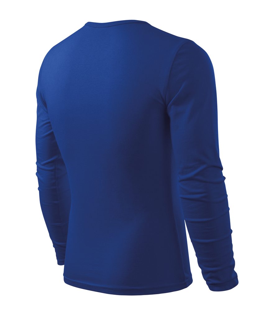 MALFINI Pánské tričko s dlouhým rukávem Fit-T Long Sleeve - Tyrkysová | L