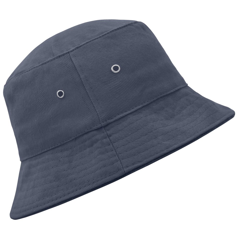 Myrtle Beach Bavlnený klobúk MB012 - Čierna / čierna | S/M