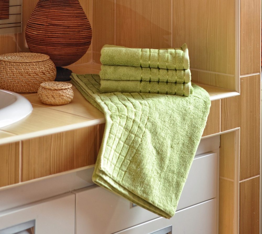 Polášek Bambusový uterák - Zelená | 50 x 100 cm