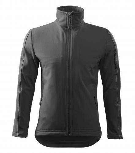 Obrázok Adler Pánska bunda Softshell Jacket - Ocelově šedá | S