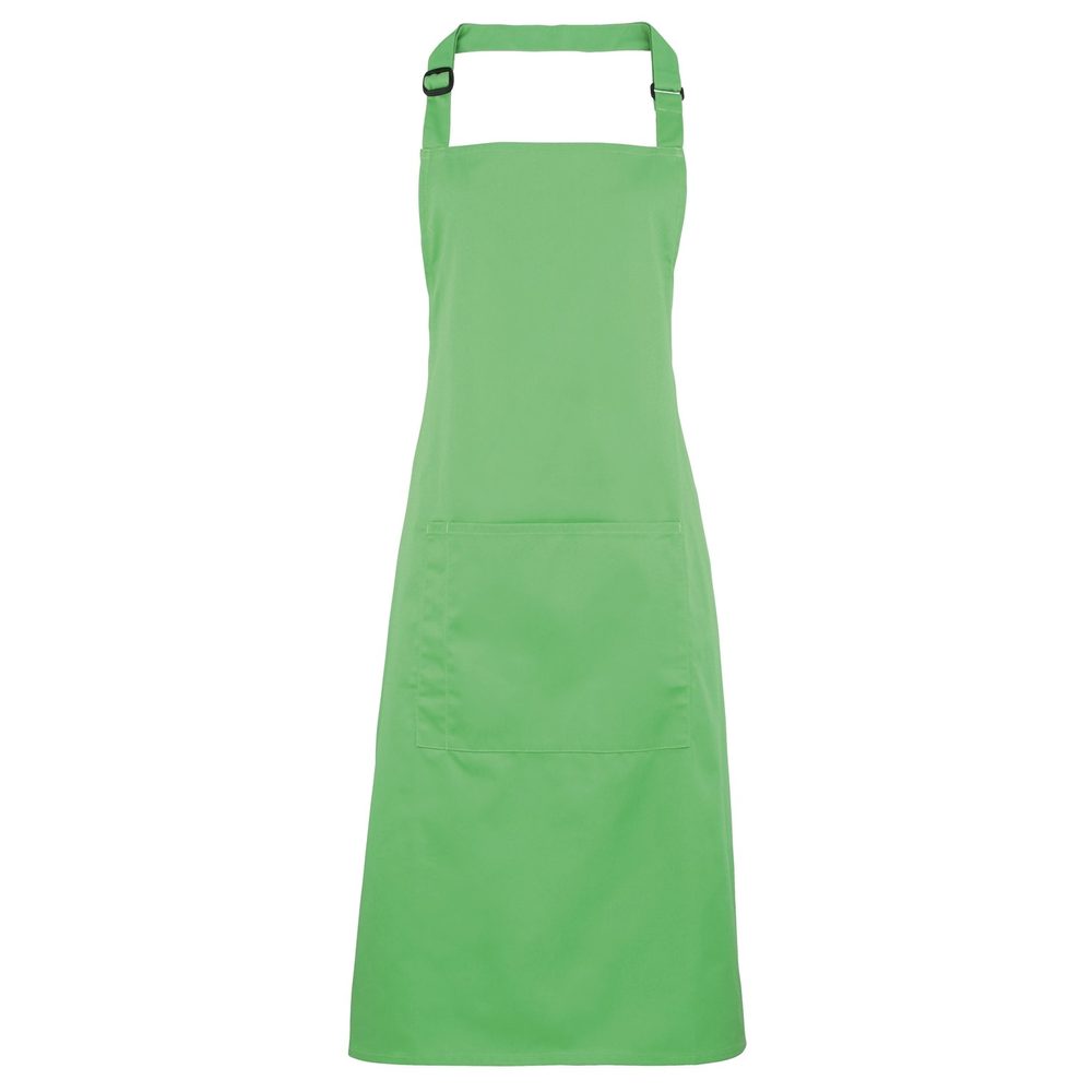 E-shop Premier Workwear Kuchynská zástera s náprsenkou a vreckom # Apple green